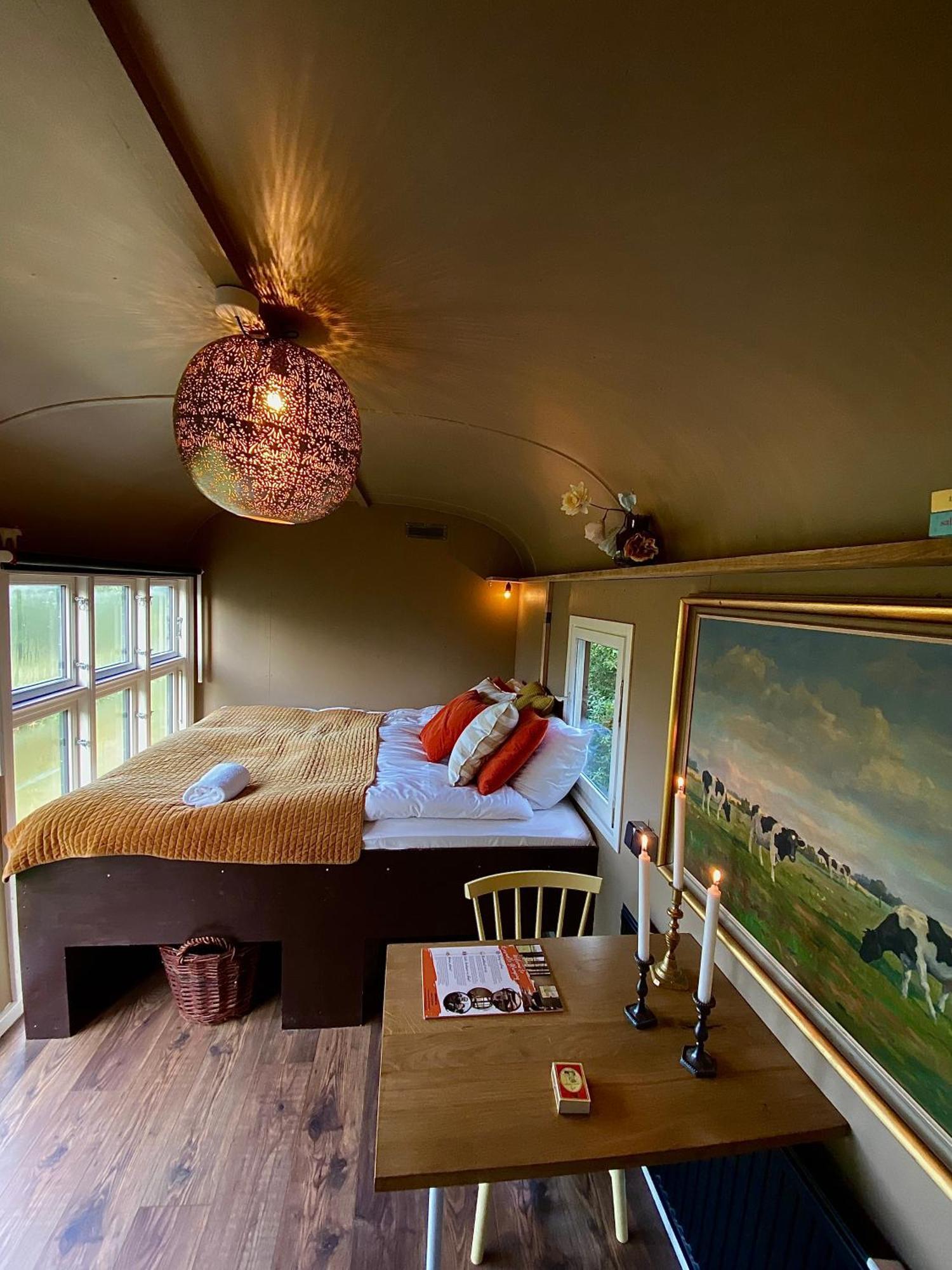 ホテル Krusmolle Glamping オーベンロー エクステリア 写真