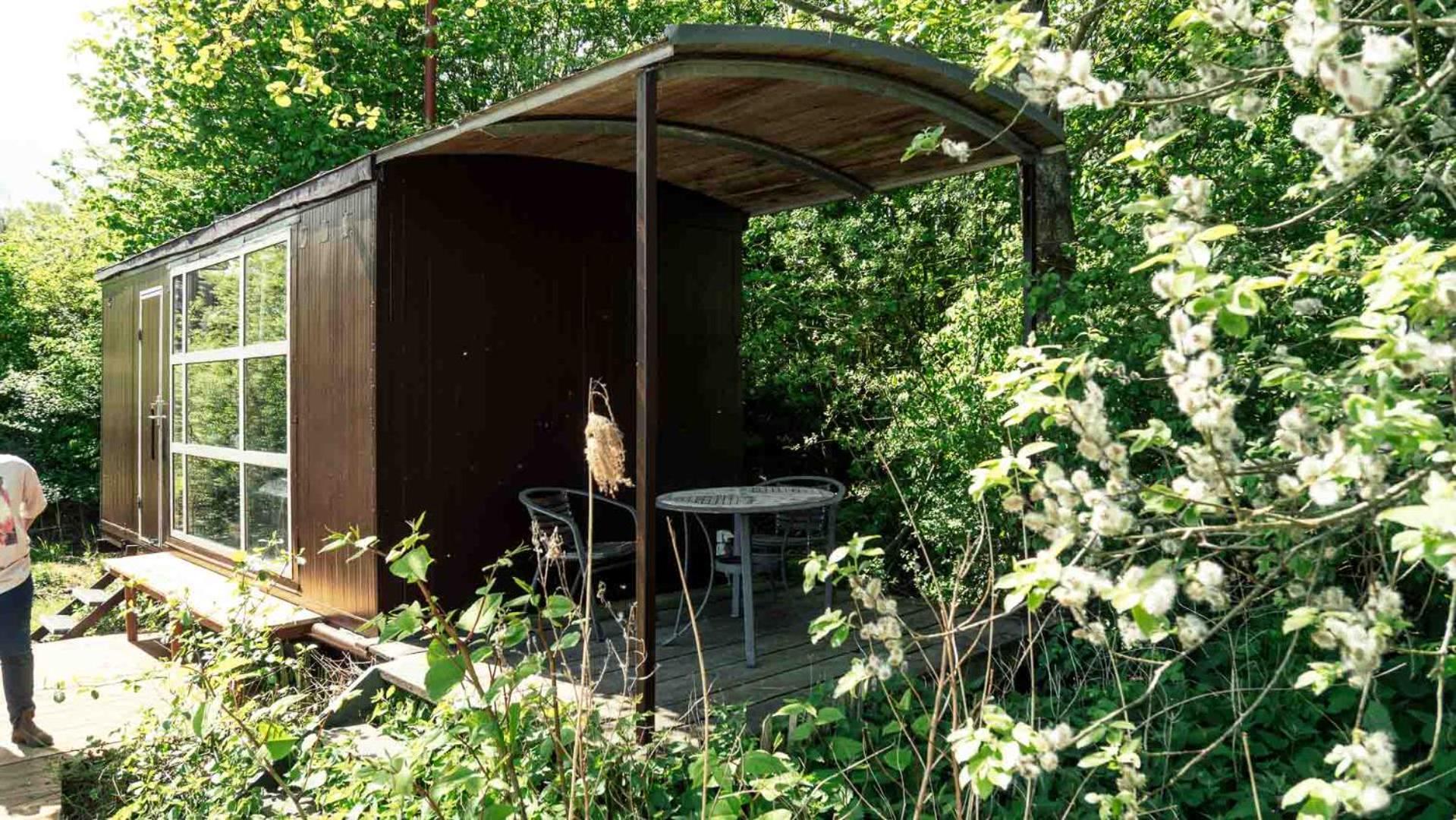 ホテル Krusmolle Glamping オーベンロー エクステリア 写真