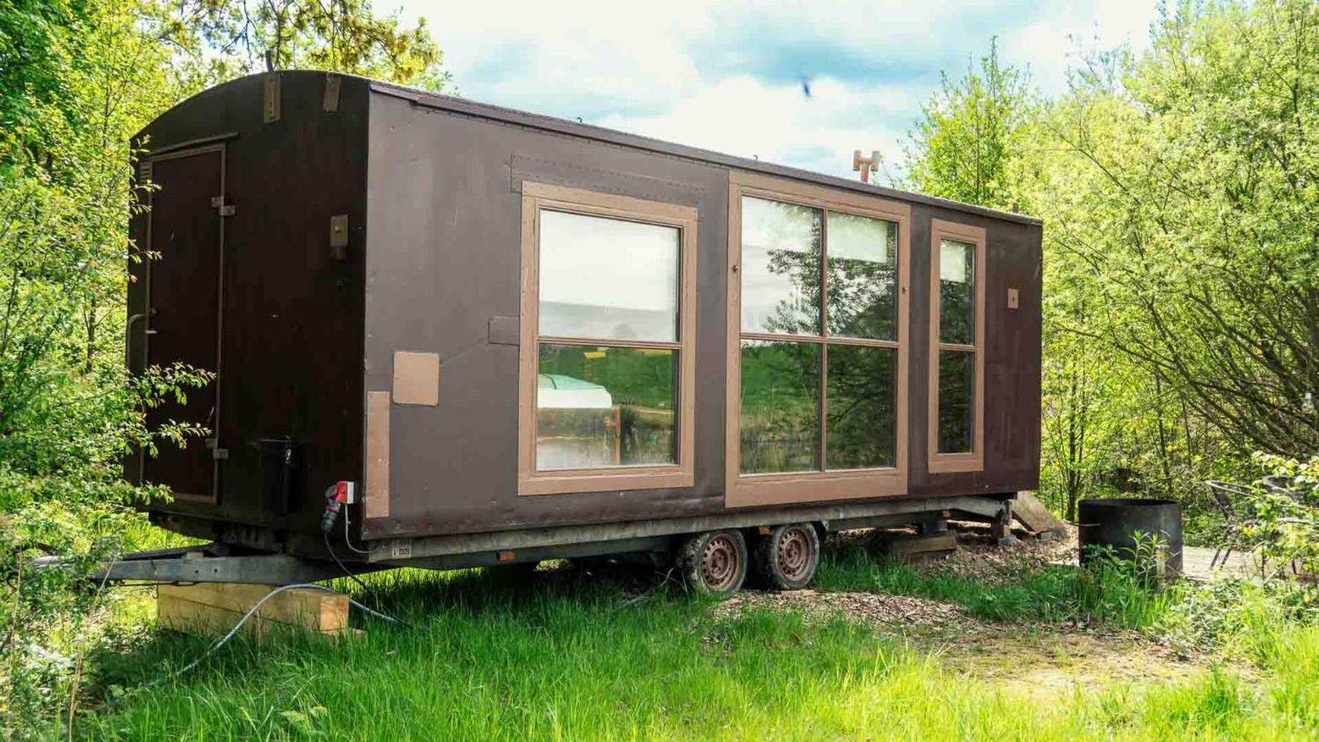 ホテル Krusmolle Glamping オーベンロー エクステリア 写真